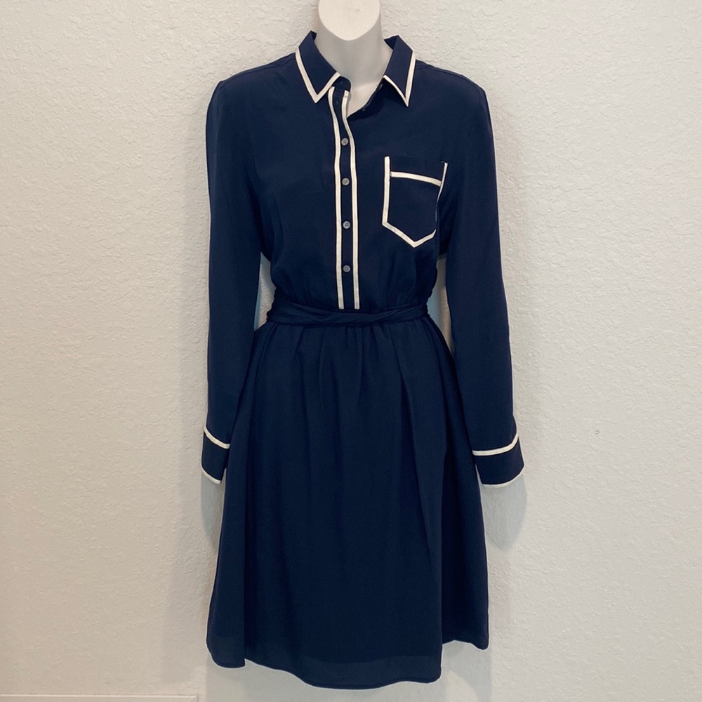 J.Crew blue Midi dress